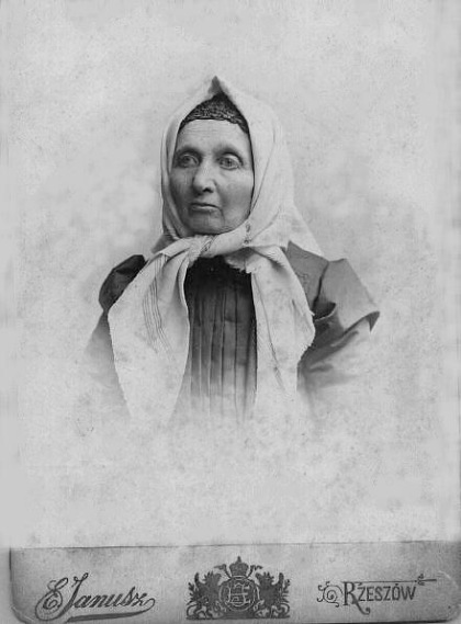 Julius' mother. Photo taken in Rzeszow.