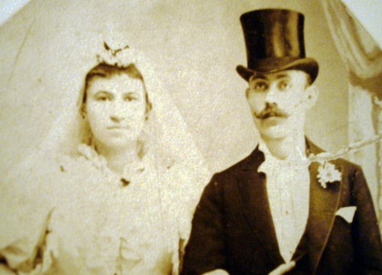 Wedding day with Sarah