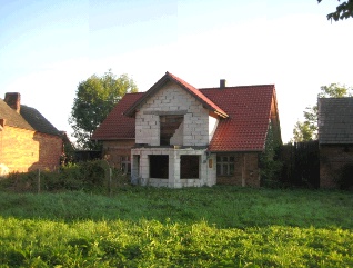 August Welna&rsquo;s House. Valentine&rsquo;s house stood on the property perpendicular to the exiting house.