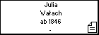 Julia Wa�ach