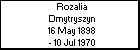 Rozalia Dmytryszyn