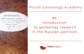 Introduction to genealogy research in the Russian partition.